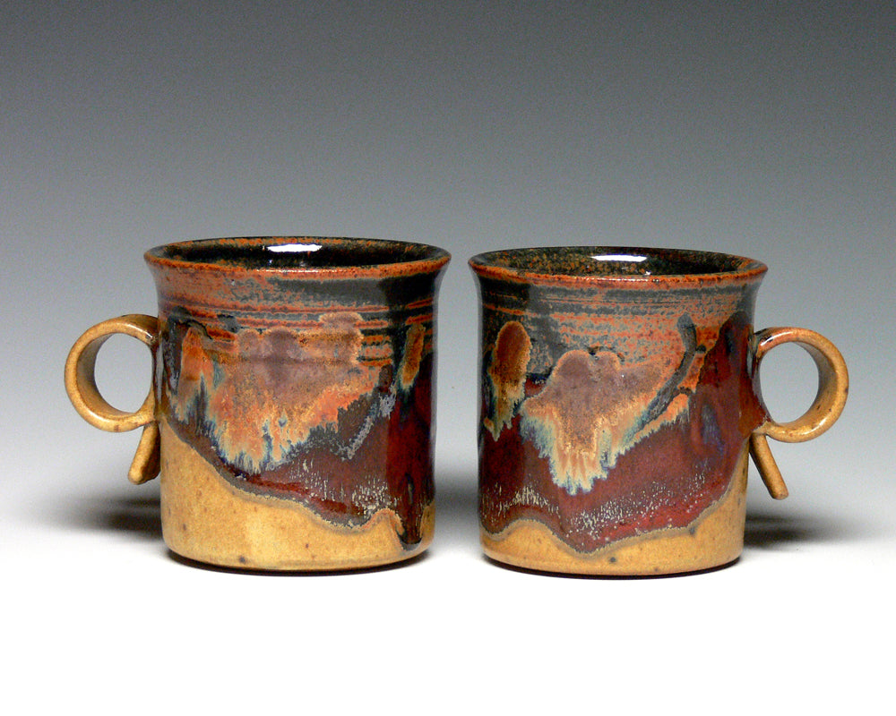 Pottery Mugs - Set of 2