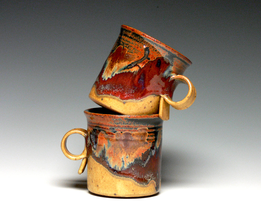 Pottery Mugs - Set of 2