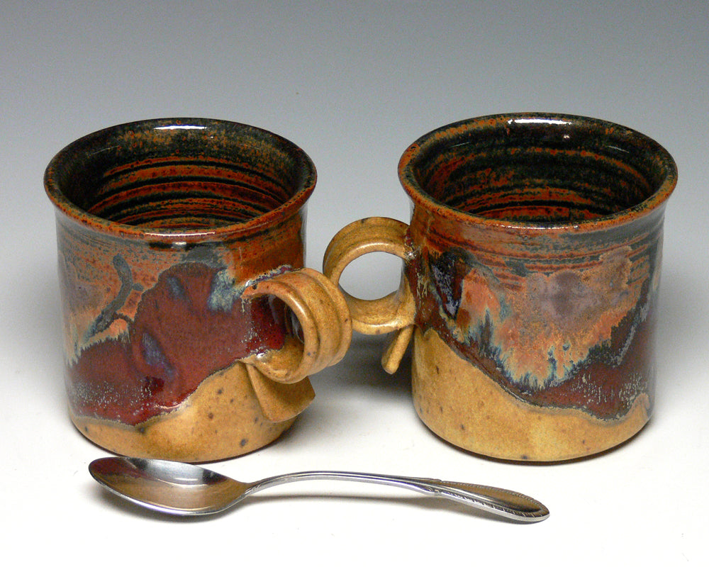 Pottery Mugs - Set of 2